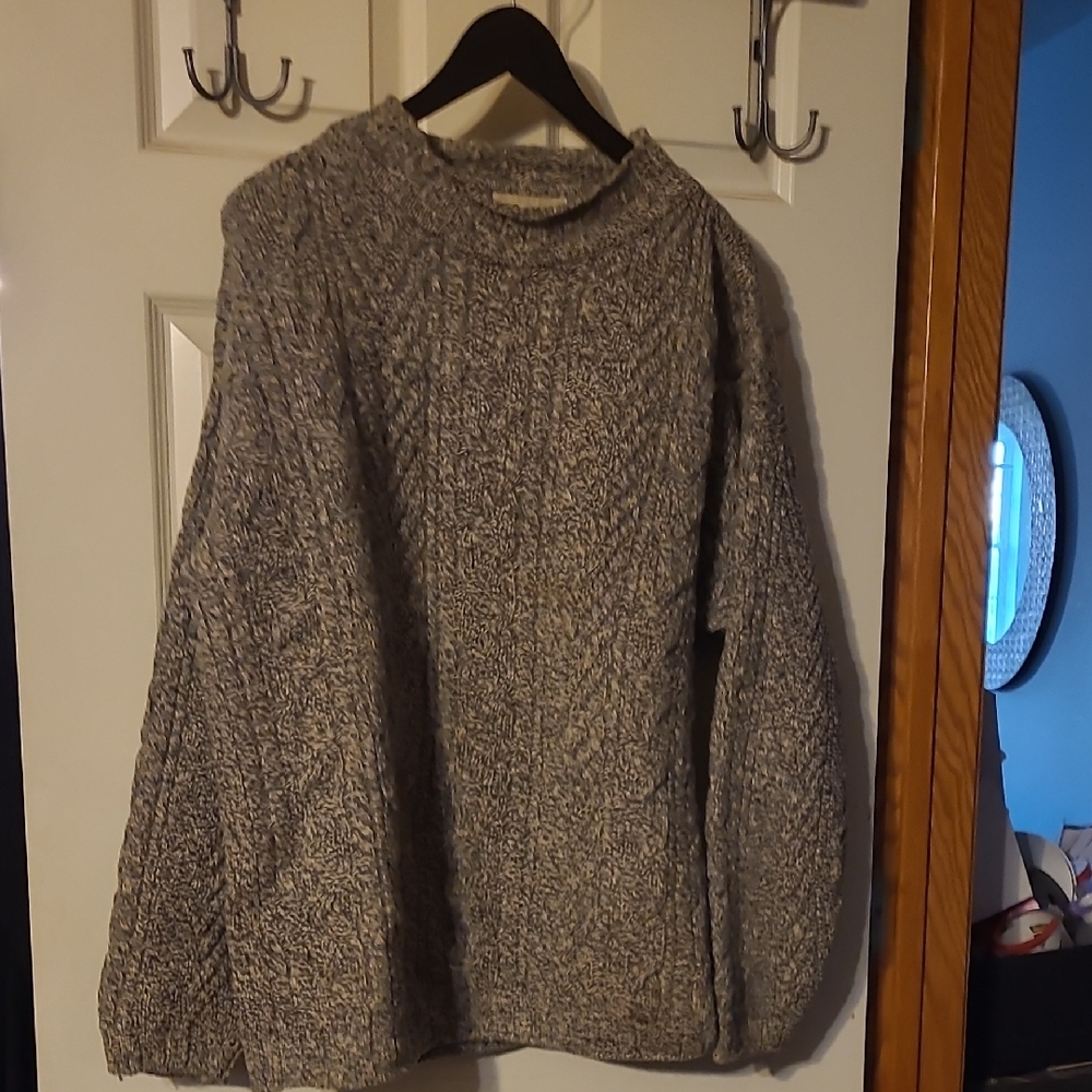 Eddie Bauer Charcoal Knit Pullover